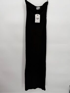 Princess Polly Black Maxi Slip Dress